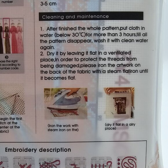 Maydear Roman Times Cross Stitch Kit Pre-Printed Fabric - Picture 5 of 5